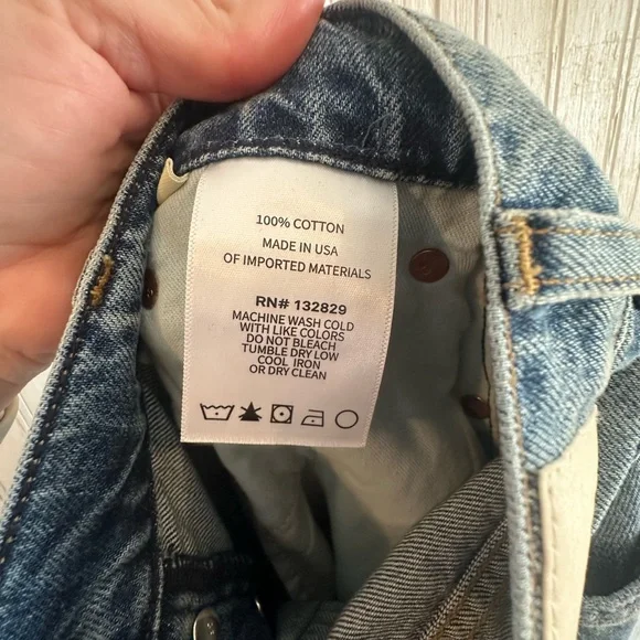 GRLFRND Light Blue High-Rise Wide-Leg Jeans - Picture 8 of 10